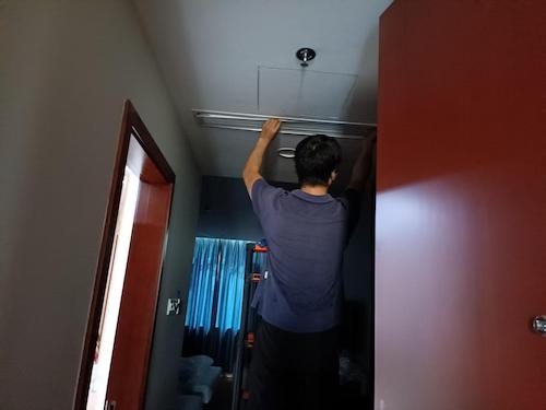 客房服务部空调清洗1